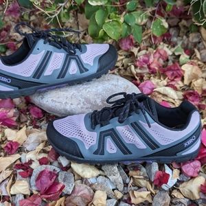 Xero Mesa Trail II – Womens Size 7.5 Hiking Minimalist Running Shoes Purple BLK